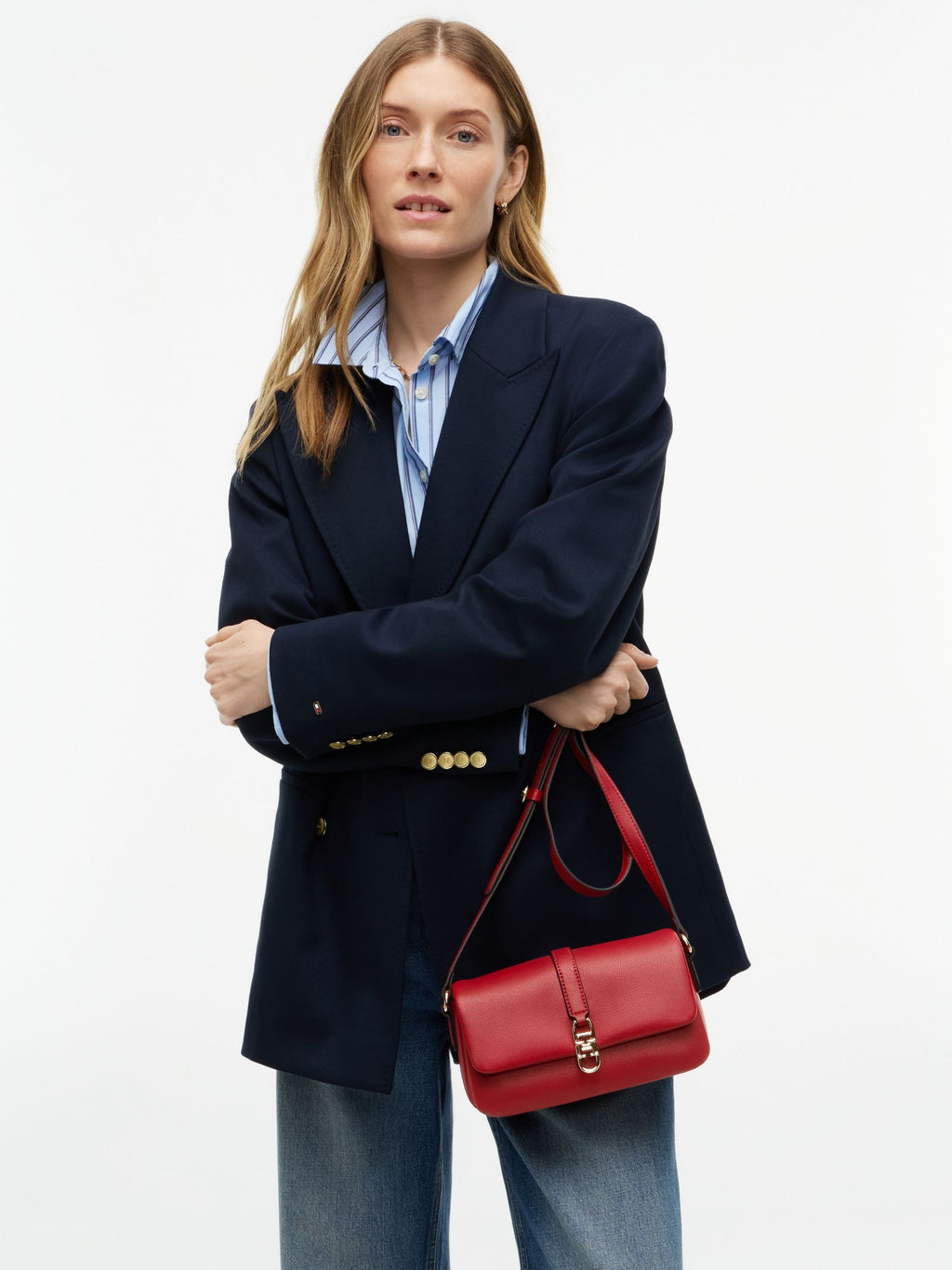 Rouge - Tommy Hilfiger TH Libre Mini Crossover