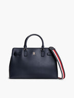 Bleu marine - Tommy Hilfiger TH Joy Satchel Corporate