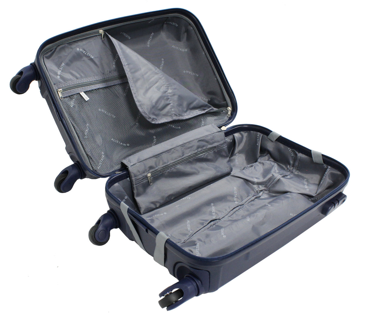 Bleu - ALISTAIR Valise cabine Iron 55 cm
