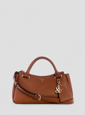 Cognac - GUESS Sac à main Evie Triple Comp Satchel