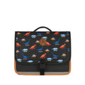 Cartable Cabaïa Discover Medium Collodi, noir, vue de face