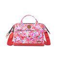 Sac bandoulière Crossbody Cabaïa Santorin, rouge, vue de face