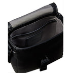 CALVIN KLEIN Sac reporter en saffiano avec logo emblématique