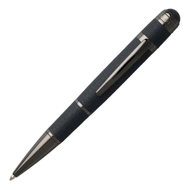 CERRUTI Stylo bille Milton bleu foncé