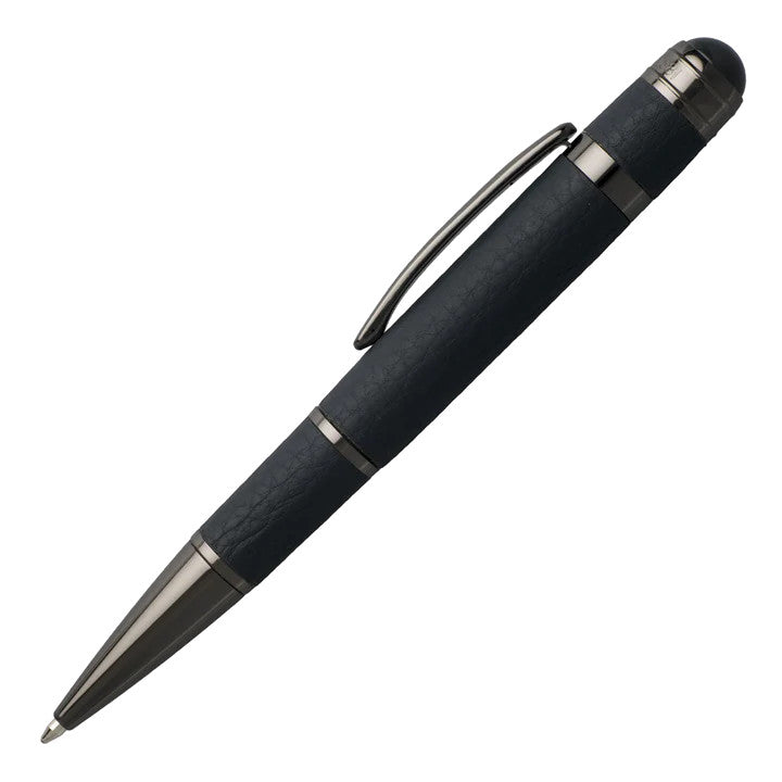 CERRUTI Stylo bille Milton bleu foncé
