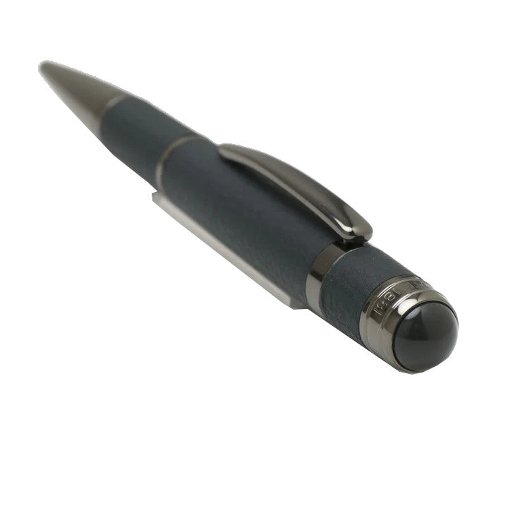 CERRUTI Stylo bille Milton bleu foncé