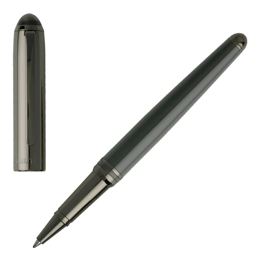 CERRUTI Stylo roller Miles bleu