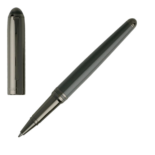 CERRUTI Stylo roller Miles bleu