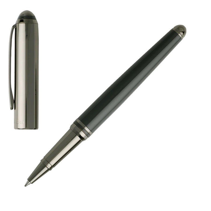 CERRUTI Stylo roller Miles bleu
