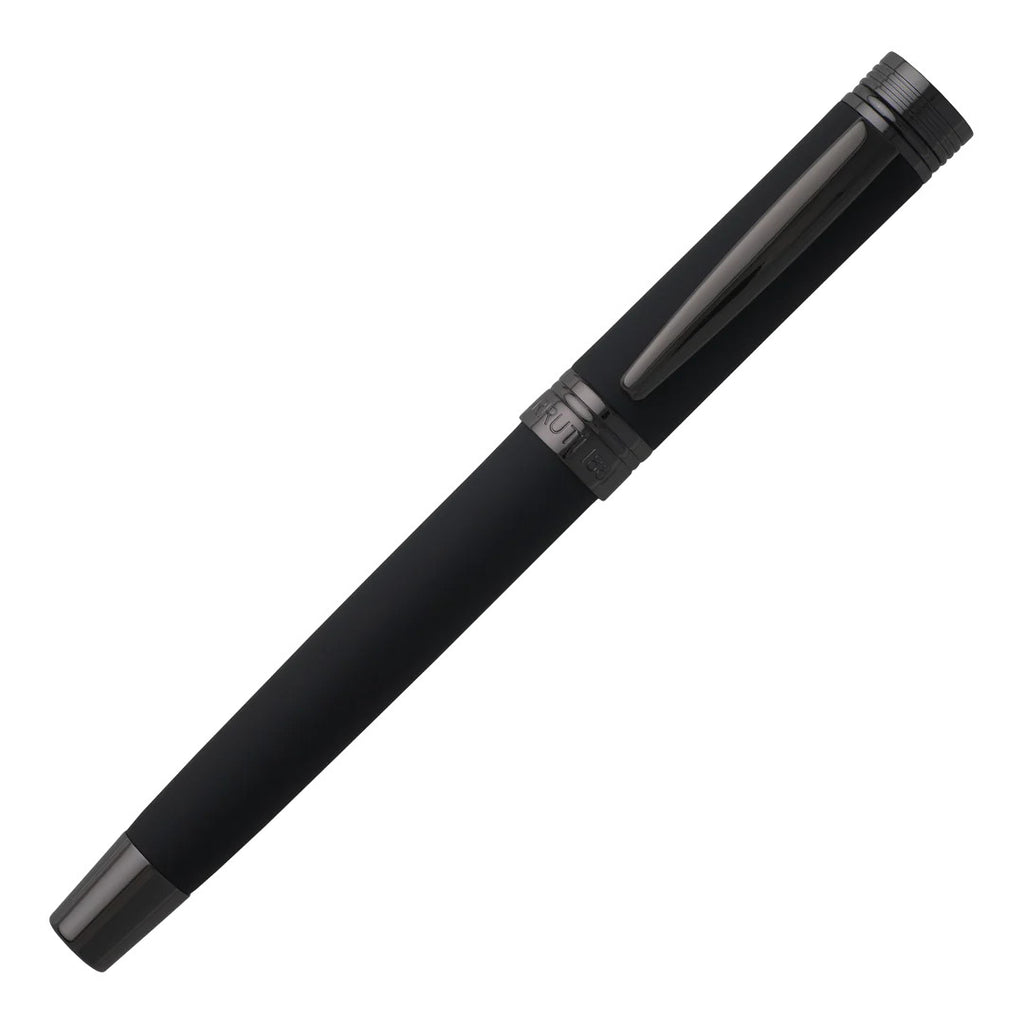CERRUTI Stylo roller Zoom Soft Noir