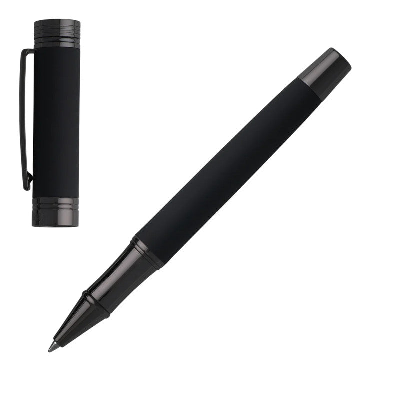 CERRUTI Stylo roller Zoom Soft Noir