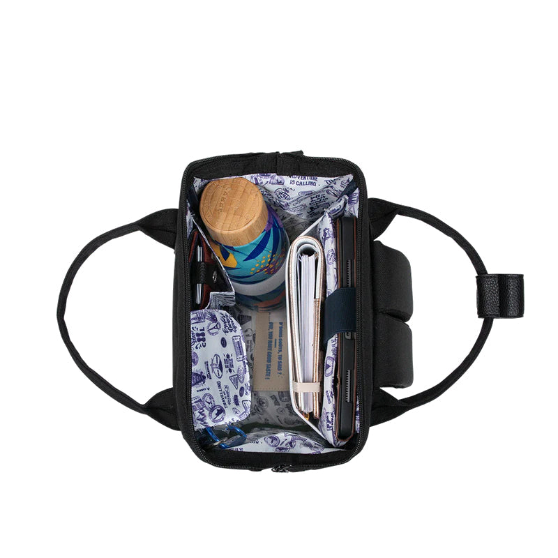 Sac à dos Cabaïa Adventurer Small Moscou, rangements intérieurs