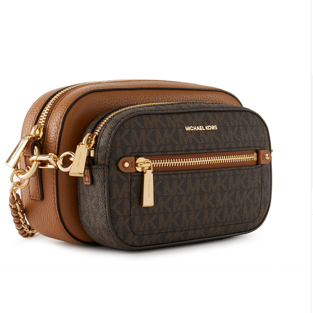 
                      
                        MICHAEL KORS Sac bandoulière jet set brown/acorn
                      
                    