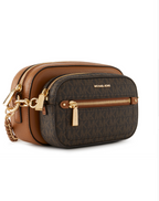 MICHAEL KORS Sac bandoulière jet set brown/acorn