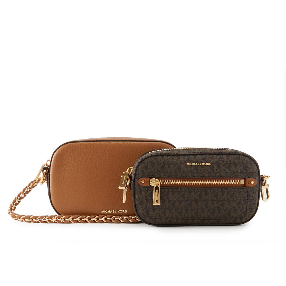 
                      
                        MICHAEL KORS Sac bandoulière jet set brown/acorn
                      
                    