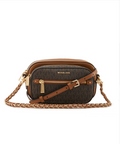 MICHAEL KORS Sac bandoulière jet set brown/black