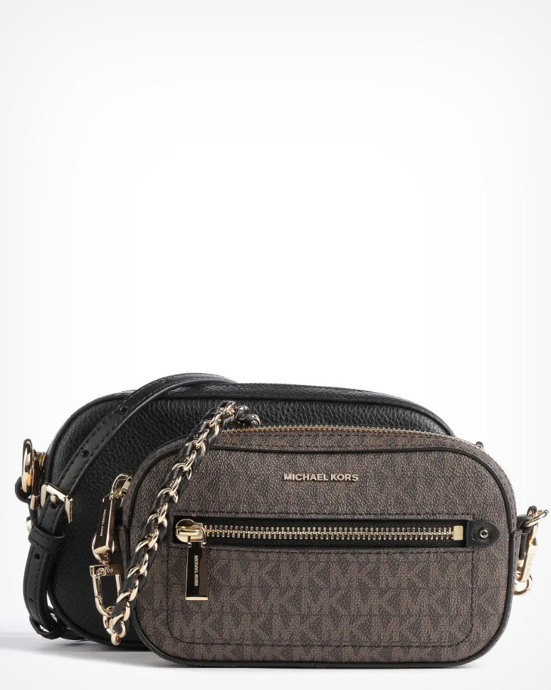 
                      
                        MICHAEL KORS Sac bandoulière jet set brown/black
                      
                    