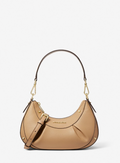 MICHAEL KORS Petit sac porté épaule Enzo en cuir grainé Noir