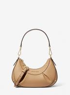 MICHAEL KORS Petit sac porté épaule Enzo en cuir grainé Noir