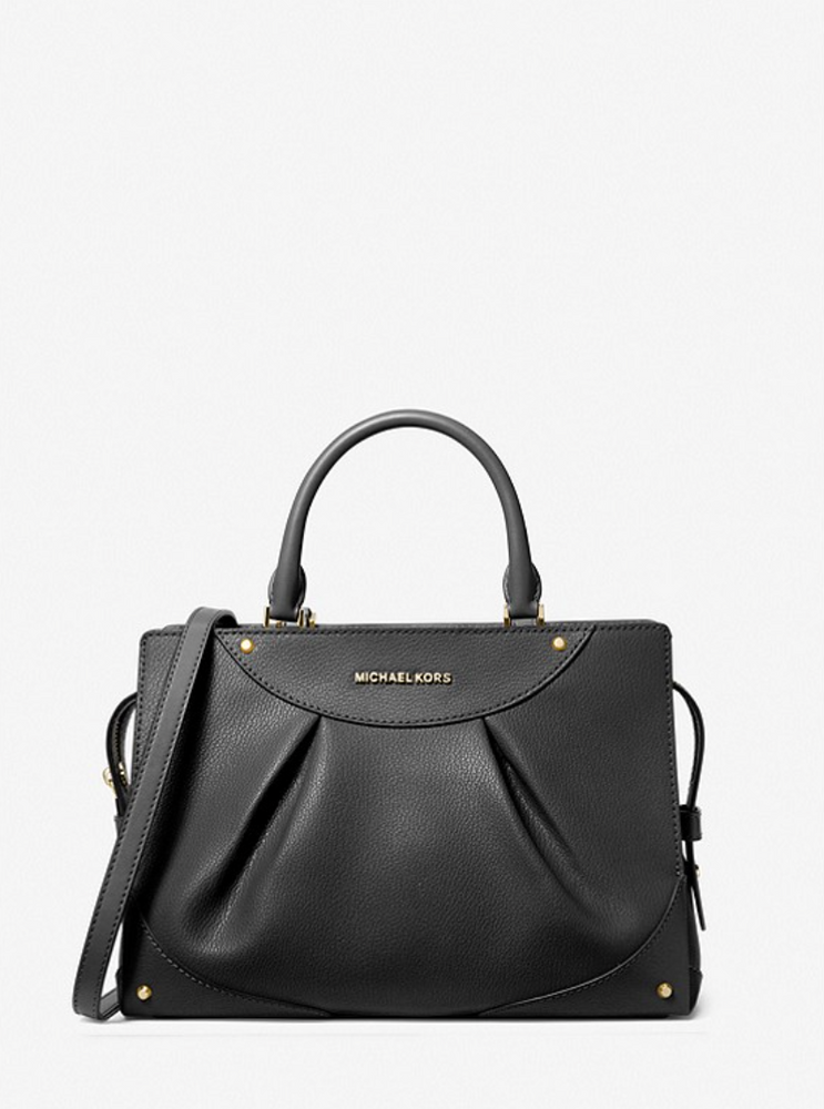 
                      
                        MICHAEL KORS Sac Enzo de taille moyenne en cuir Vert amazone
                      
                    
