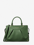 MICHAEL KORS Sac Enzo de taille moyenne en cuir Noir