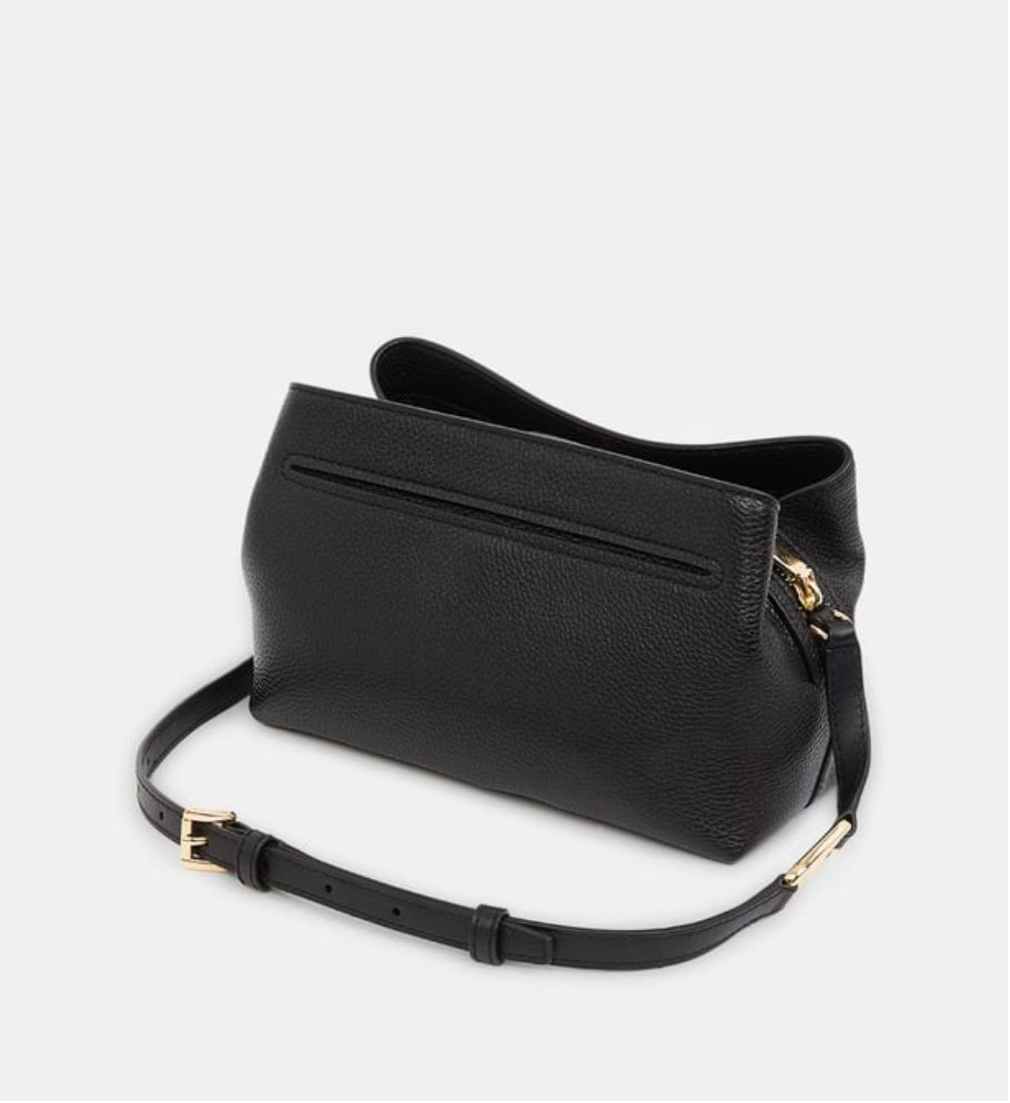 
                      
                        MICHAEL KORS Sac besace Kensington cuir grainé Noir
                      
                    