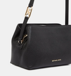 MICHAEL KORS Sac besace Kensington cuir grainé Noir