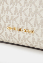 MICHAEL KORS Sac besace Kensington cuir grainé vanilla/acorn
