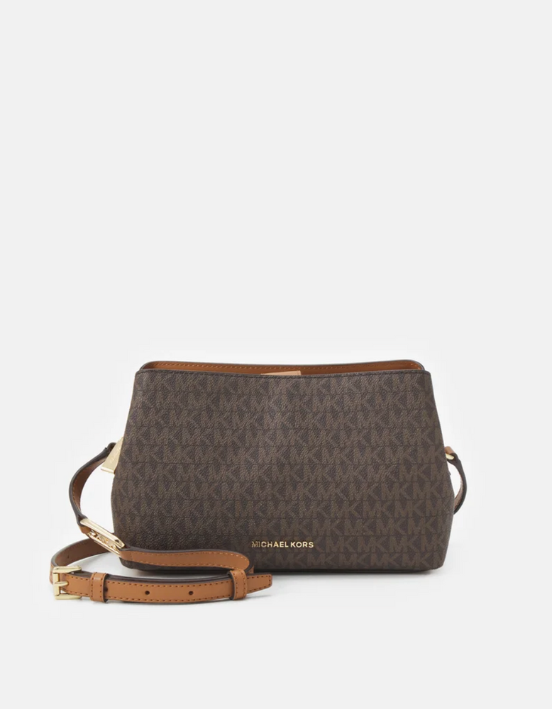 
                      
                        MICHAEL KORS Sac besace Kensington cuir grainé Noir
                      
                    