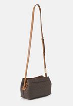 MICHAEL KORS Sac besace Kensington cuir grainé Brown/acorn