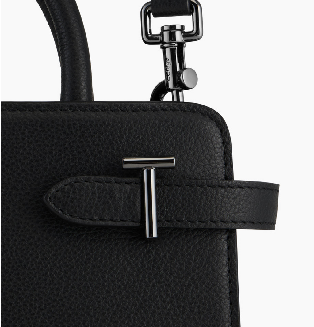 LE TANNEUR PETIT SAC À MAIN EMILIE EN CUIR GRAINÉ