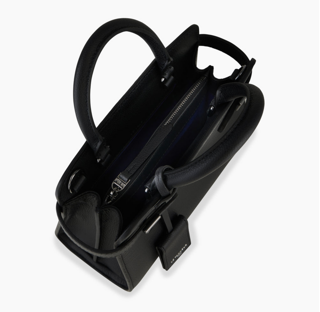 LE TANNEUR PETIT SAC À MAIN EMILIE EN CUIR GRAINÉ