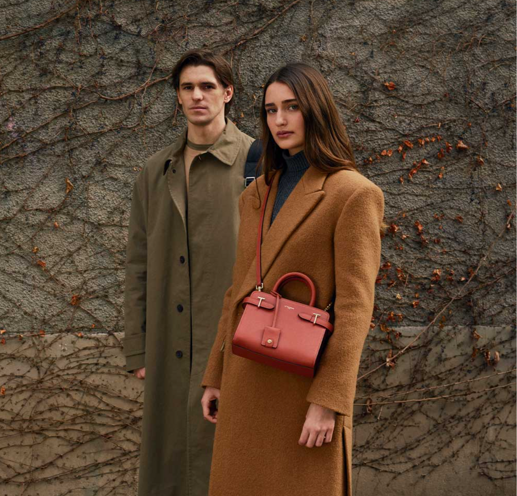 LE TANNEUR PETIT SAC À MAIN EMILIE EN CUIR GRAINÉ