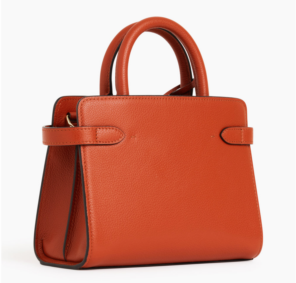 LE TANNEUR PETIT SAC À MAIN EMILIE EN CUIR GRAINÉ