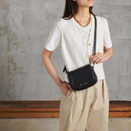 LE TANNEUR PETIT SAC BANDOULIÈRE ELLA EN CUIR GRAINÉ