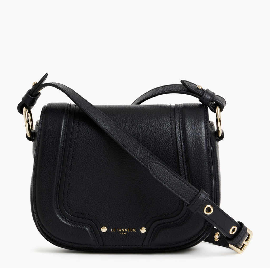 LE TANNEUR PETIT SAC BANDOULIÈRE ELLA EN CUIR GRAINÉ