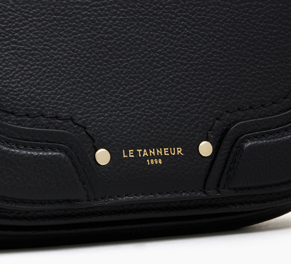 LE TANNEUR SAC BANDOULIÈRE MOYEN MODÈLE ELLA EN CUIR GRAINÉ