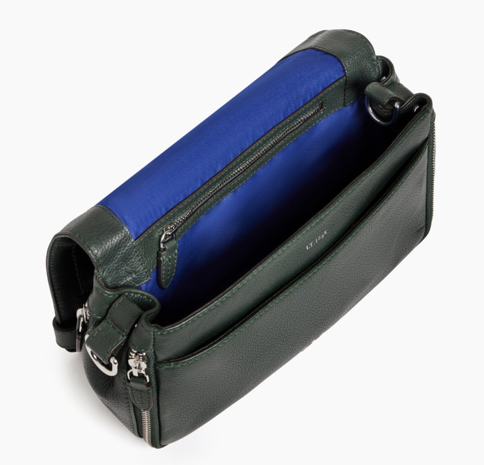 LE TANNEUR PETIT SAC BANDOULIÈRE FANTAISIE SIMONE EN CUIR GRAINÉ