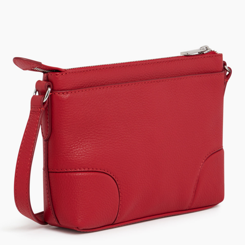 LE TANNEUR PETIT SAC BANDOULIÈRE ROMY EN CUIR GRAINÉ