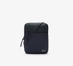 LACOSTE Petite sacoche plate LCST croisée en toile enduite