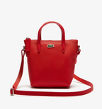 LACOSTE Mini sac cabas zippé L.12.12 Concept petit piqué uni