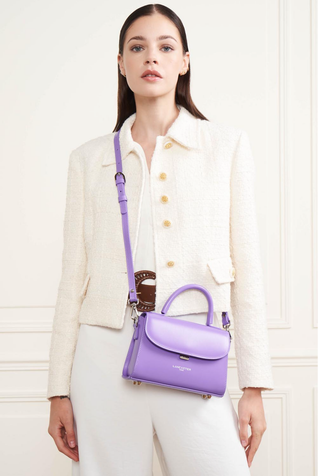 LANCASTER petit sac à main suave even