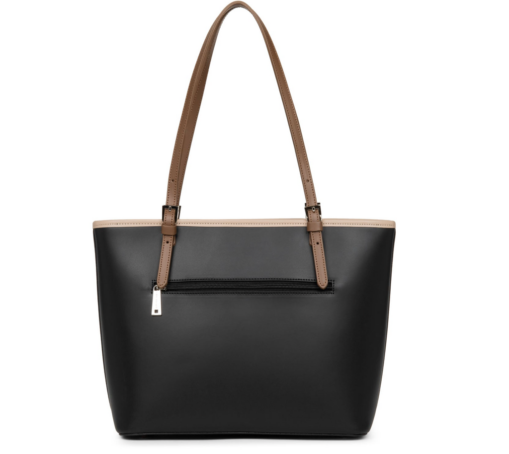 LANCASTER sac cabas épaule smooth