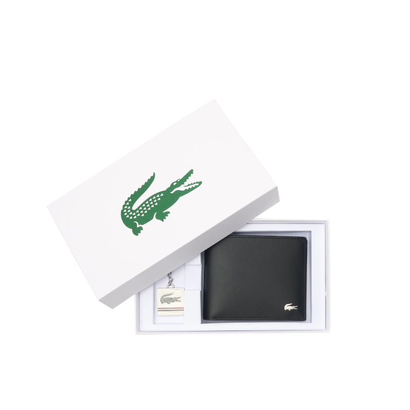 
                      
                        LACOSTE Coffret petit portefeuille et porte clés
                      
                    