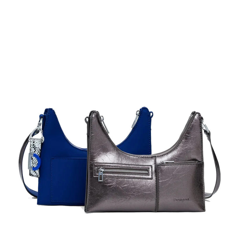 
                      
                        DESIGUAL Petit sac à bandoulière bicolore amovible
                      
                    