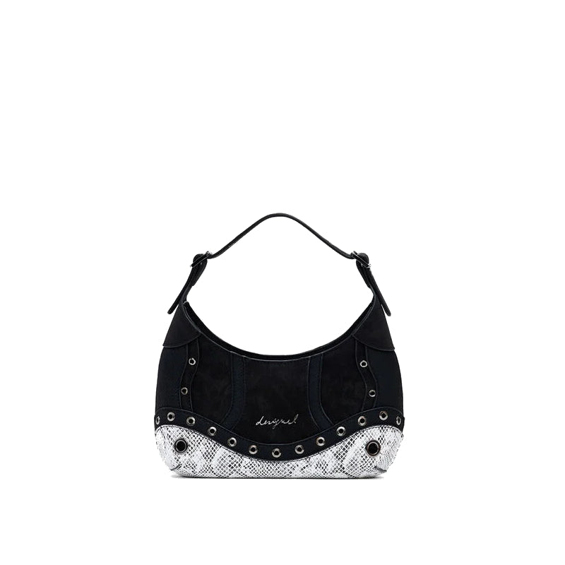 DESIGUAL Petit sac à bandoulière  serpent à clous Yankee Manaos