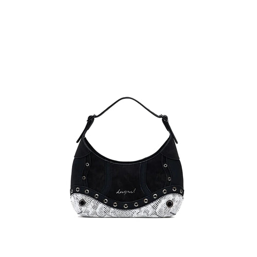 DESIGUAL Petit sac à bandoulière  serpent à clous Yankee Manaos