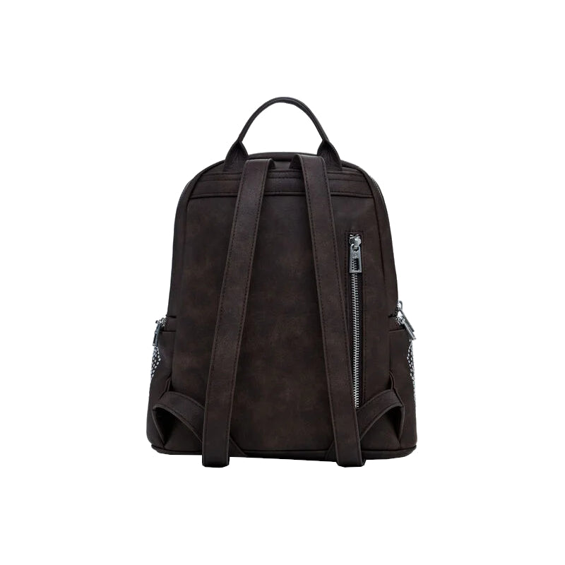 
                      
                        DESIGUAL Petit sac à dos à poches avec clous
                      
                    