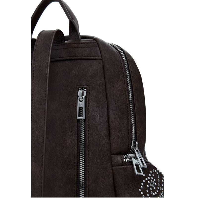 
                      
                        DESIGUAL Petit sac à dos à poches avec clous
                      
                    