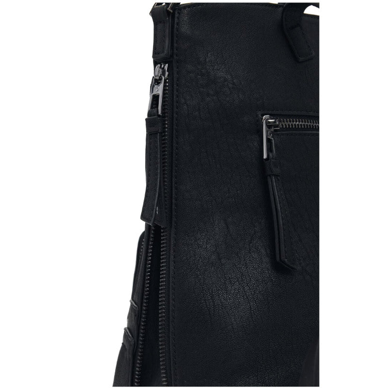 
                      
                        DESIGUAL Petit sac à dos effet cuir patchwork
                      
                    